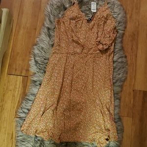 Orange colorful romper